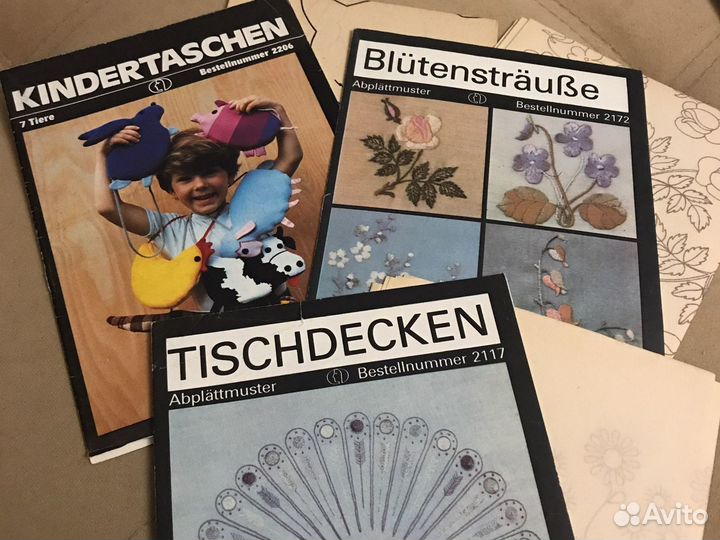 Журналы по вязанию, фрг на немецком языке