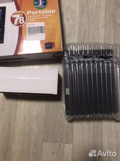 Портативный видеопроигрыватель двд проигрователь