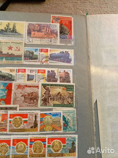 Альбом с марками СССР