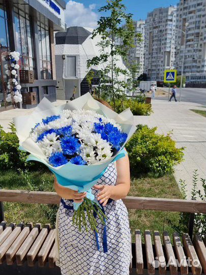 Хризантема букет