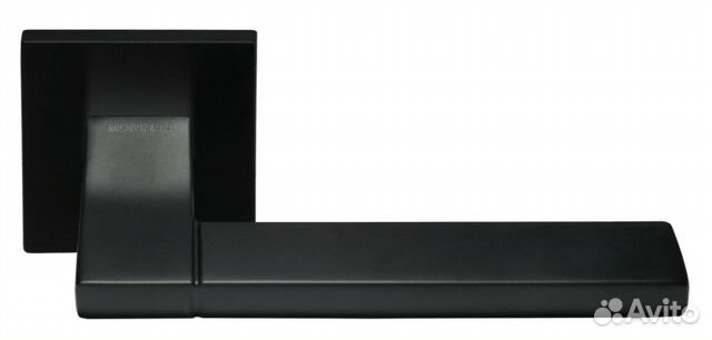 Дверные ручки Morelli ystad MH-47-S6 BL Цвет - Чёр