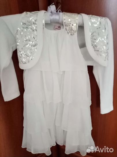 Вечернее платье для девочки 4-5/6-7лет