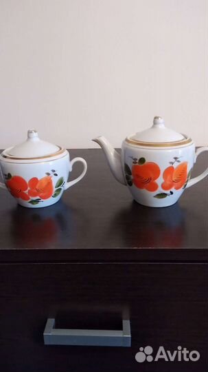 Заварочный чайник и сахарница Полонне СССР 60-70гг