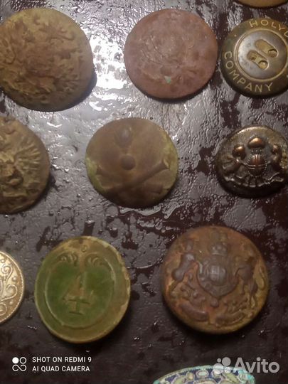 Пуговицы. Имперские и СССР