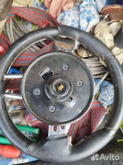 Спортивный руль на ваз