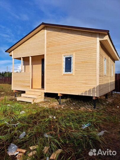 Дом каркасный 6*6