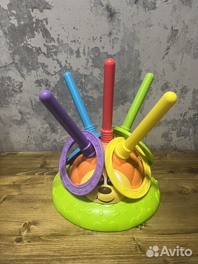 Музыкальный кольцеброс Ёжик Chicco