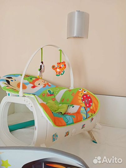 Детские качели шезлонг