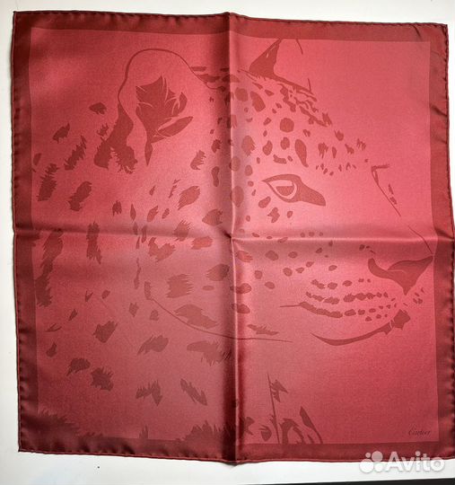 Cartier шелковый платок