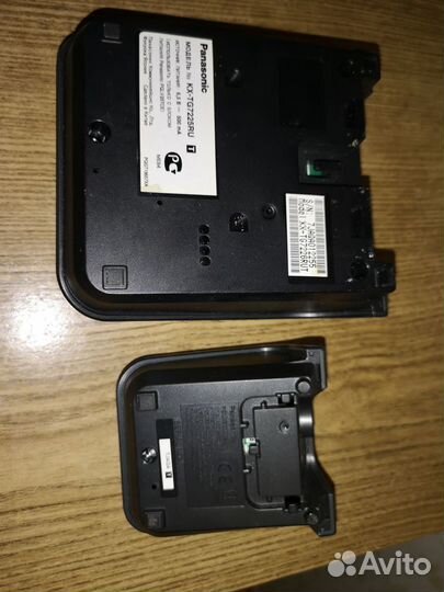 Радиотелефон Panasonic kx-tg7225ru 2шт