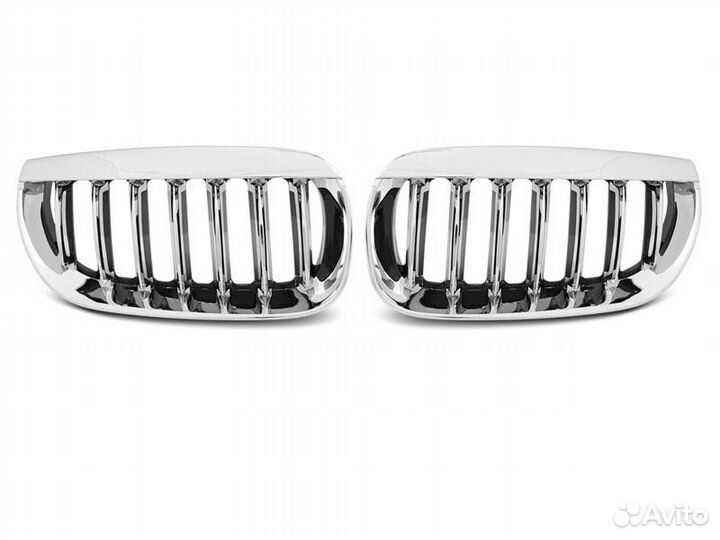 BMW X3 E83 (04-06) Решетка радиатора grbm34