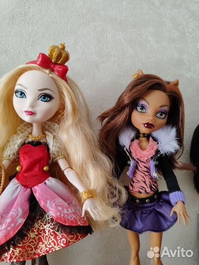 Куклы монстер хай и Эвер афтер хай