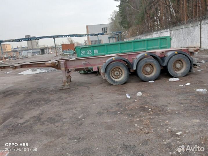 Полуприцеп контейнеровоз Krone SD, 1991