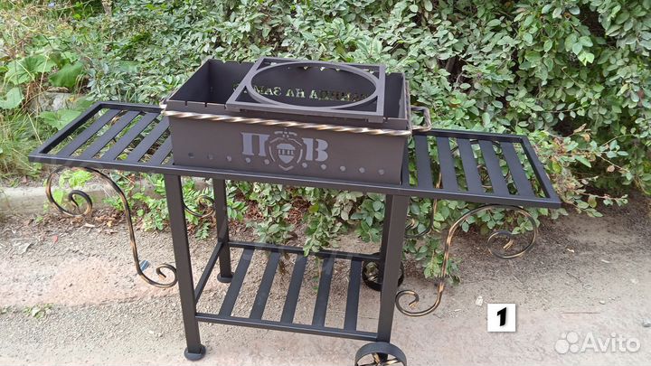 Мангалы. Мангал с крышей. Мангал казан