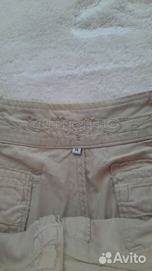 Шорты женские 54 56 лен