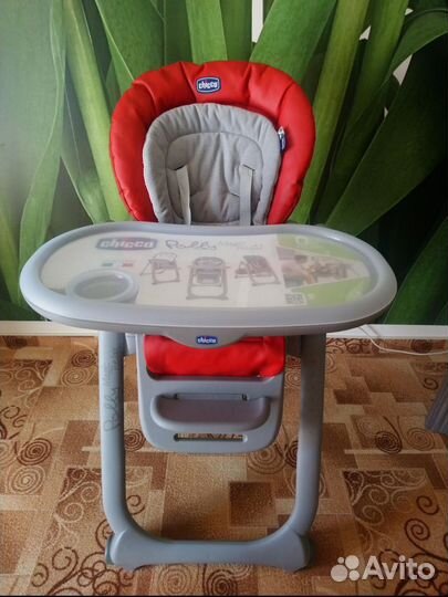Стульчик для кормления chicco polly magic relax