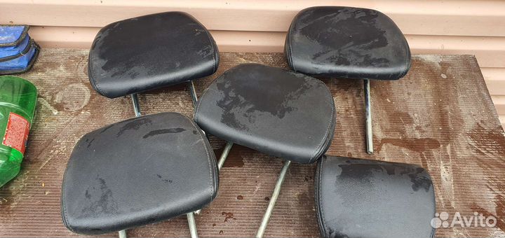 Подголовники кожа на Mitsubishi Outlander XL ориг