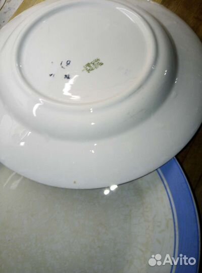 Тарелки, пепельница и ваза СССР