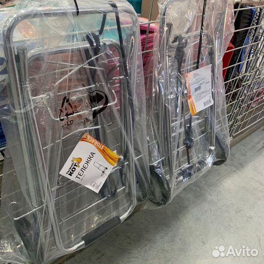 Тележка рыжий кот