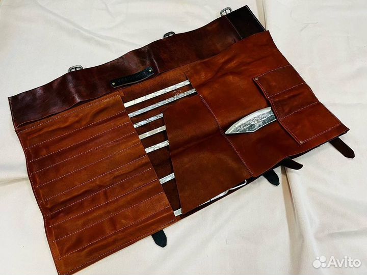 Набор для пикника, кожа, ковка