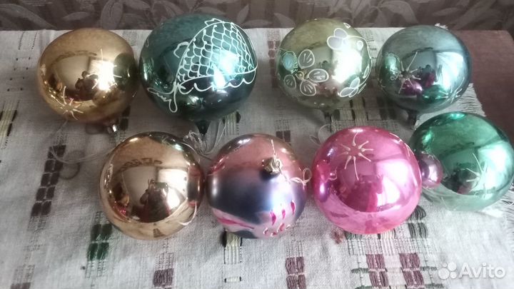 Елочные игрушки СССР