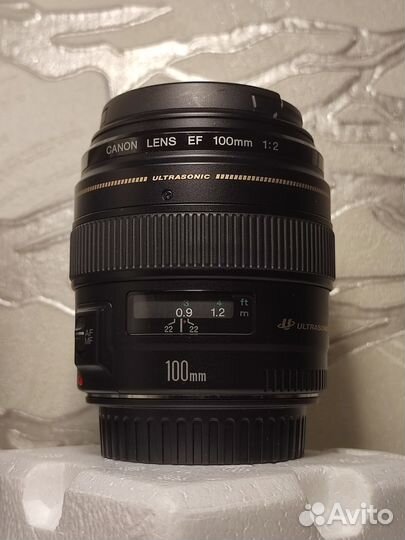 Объектив Canon EF 100mm f/2 USM Комплект