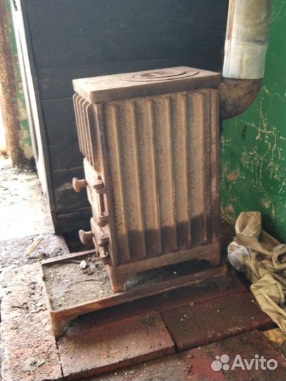 Печь буржуйка чугунная разборная