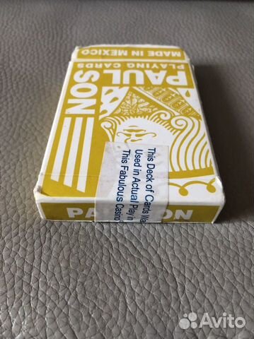 Карты из казино Лас-Вегаса игральные