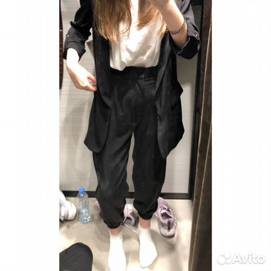Брюки-джоггеры zara