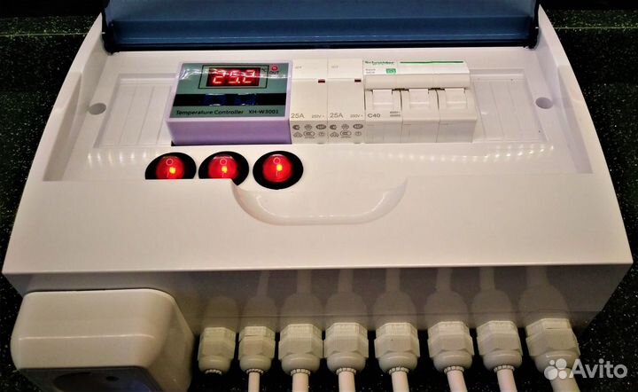 Автоматика для коптильни 380V мощность до 8 квт