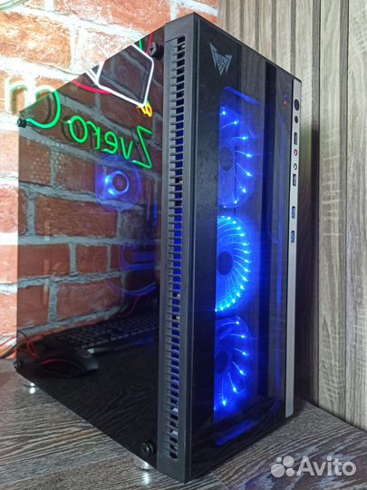 Игровой пк CPU 8 ядер + RX 580 4Gb