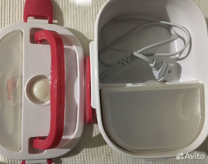 Ланч бокс электрический с подогревом от розетки