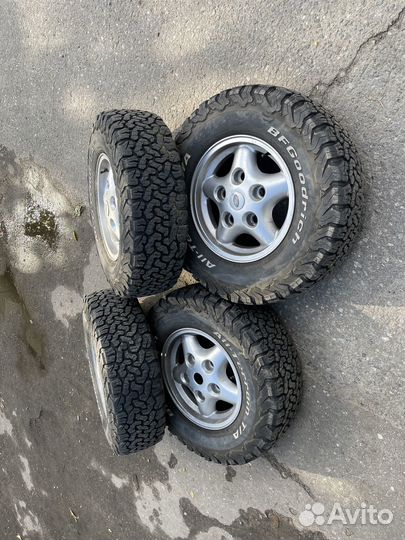 Колеса на land rover r16 (defender, discovery)