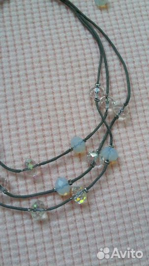 Бусы, колье с серёжками