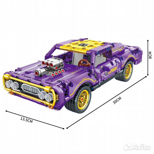 Конструктор спортивная машина