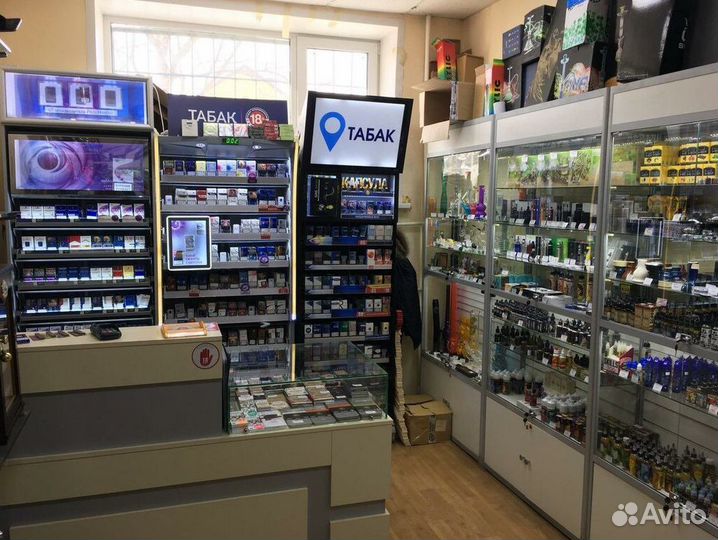 Продается прибыльный магазин табака и вейпов