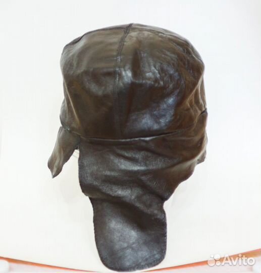 Шапка натуральная кожа