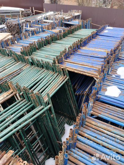 Леса строительные рамные бу