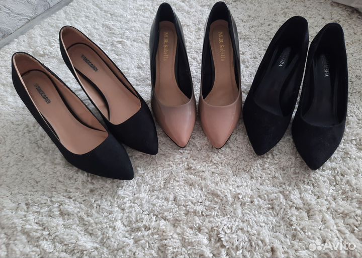 Туфли 40р пакетом и платье