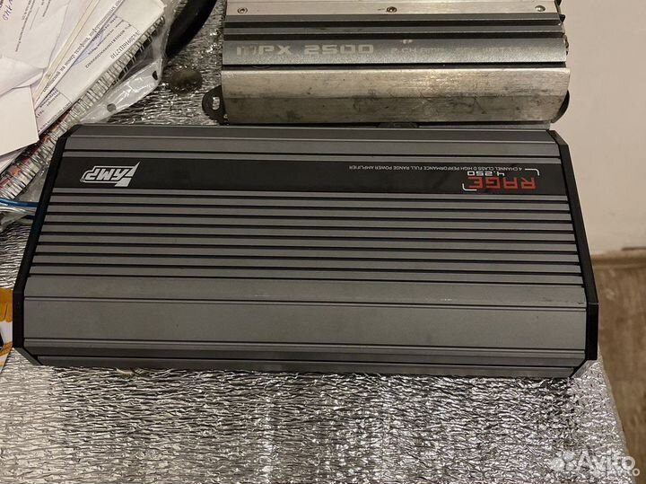 Автомобильный усилитель звука