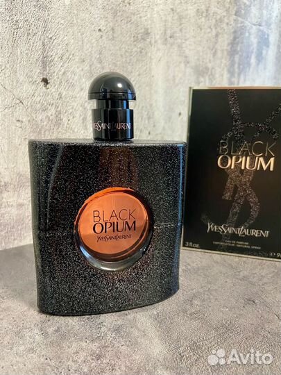 Духи yves saint laurent black opium