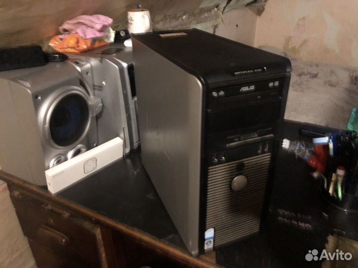 Процесор dell рабочий