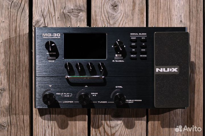Nux MG 30 гитарный процессор эффектов