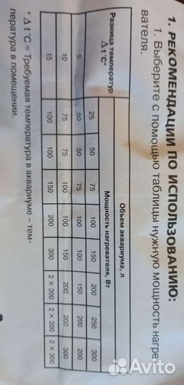 Аквариумный обогреватель