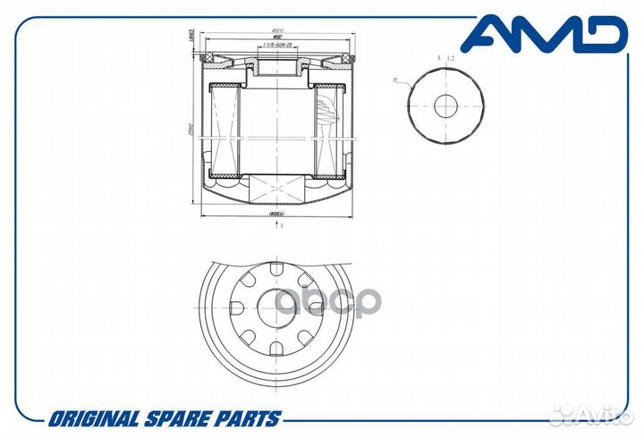 Фильтр масляный 5010550600/AMD.FL534 amdfl534 AMD