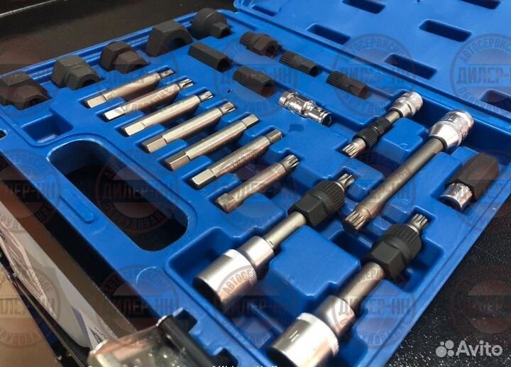 Набор съемников шкивов генератора Rossvik ST077