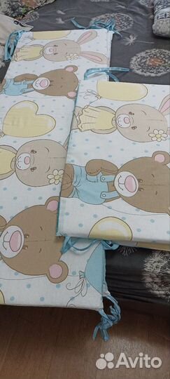 Бортики в кроватку