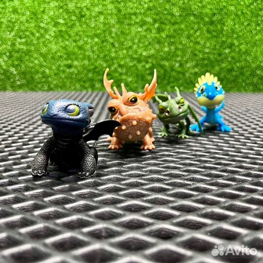 Набор из 4 драконов 