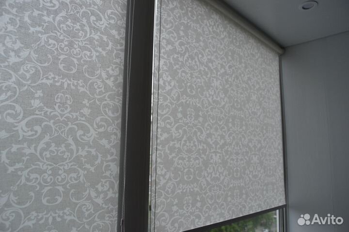 Рулонные шторы с фиксацией на магнитах (в размер)