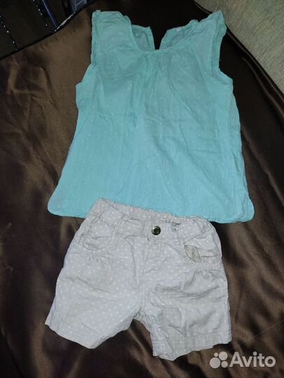 Шорты+блузка